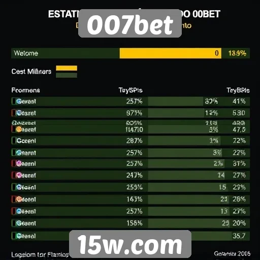 Estatísticas de usuários do 007bet